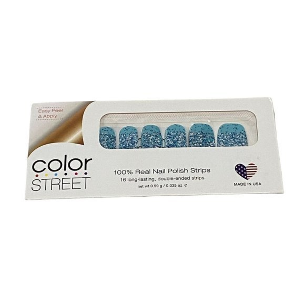 Color Street Danube Cool Nail Strips Retired NWT